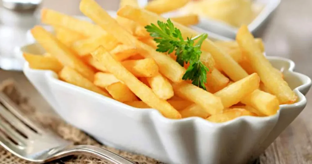 سیب زمینی سرخ کرده و چاقی