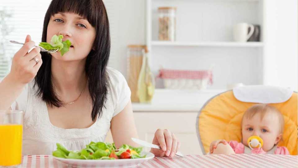 راه های لاغرشدن در دوران شیردهی