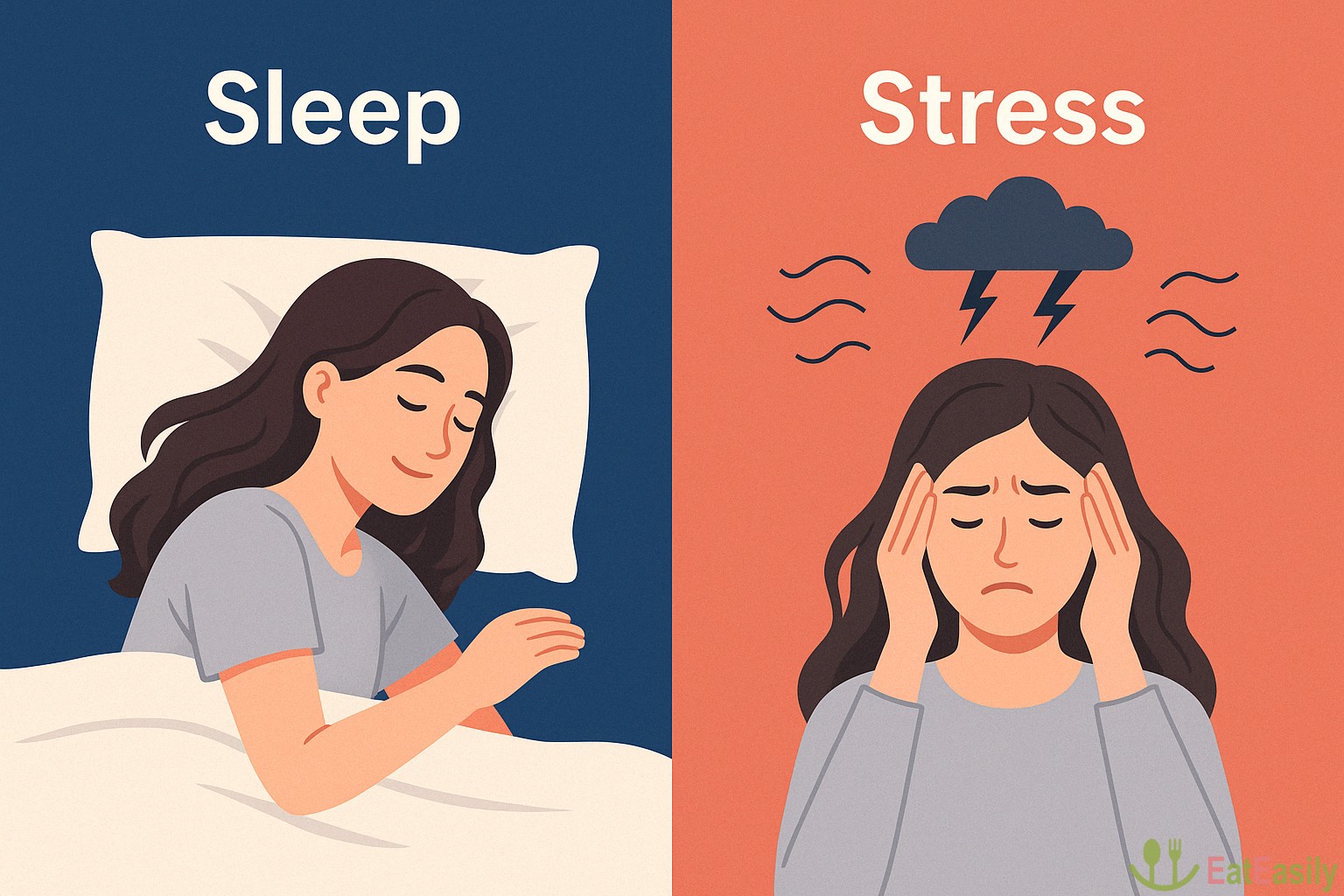 مدیریت استرس برای چربی شکم کمتر