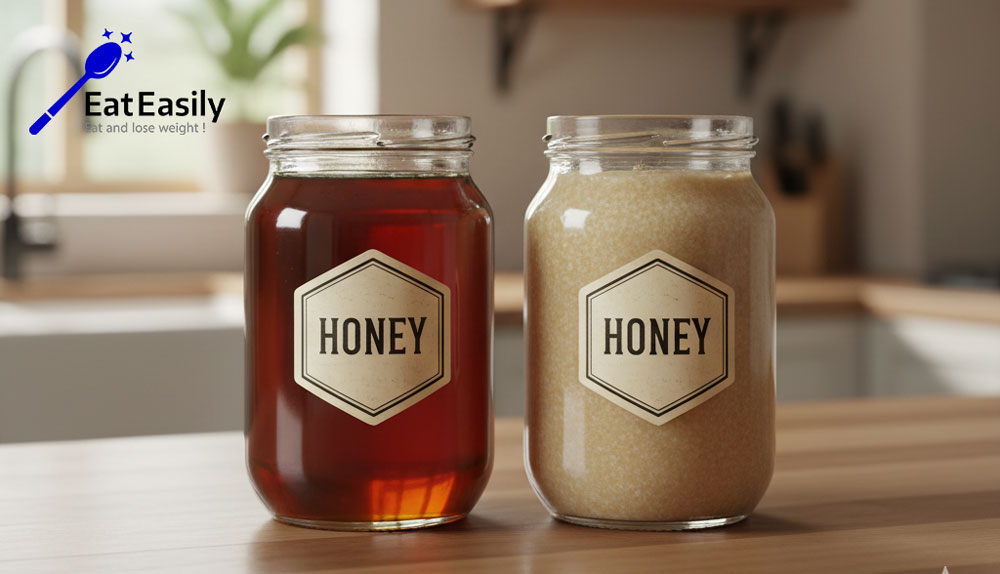 مقایسه عسل مایع و عسل کریستالی